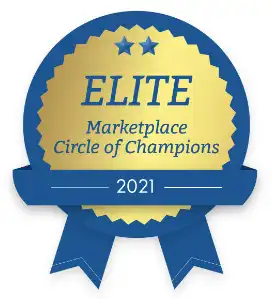 Elite Circle of Champions Badge recognition for Insure It Forward