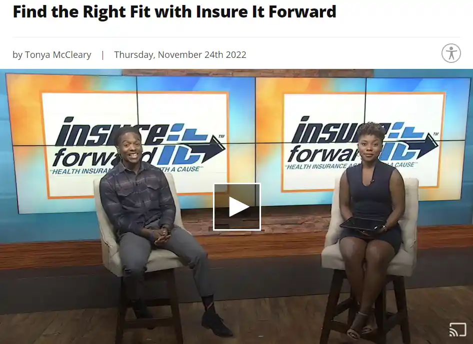 Fox News and Insure It Forward on 11-24-22